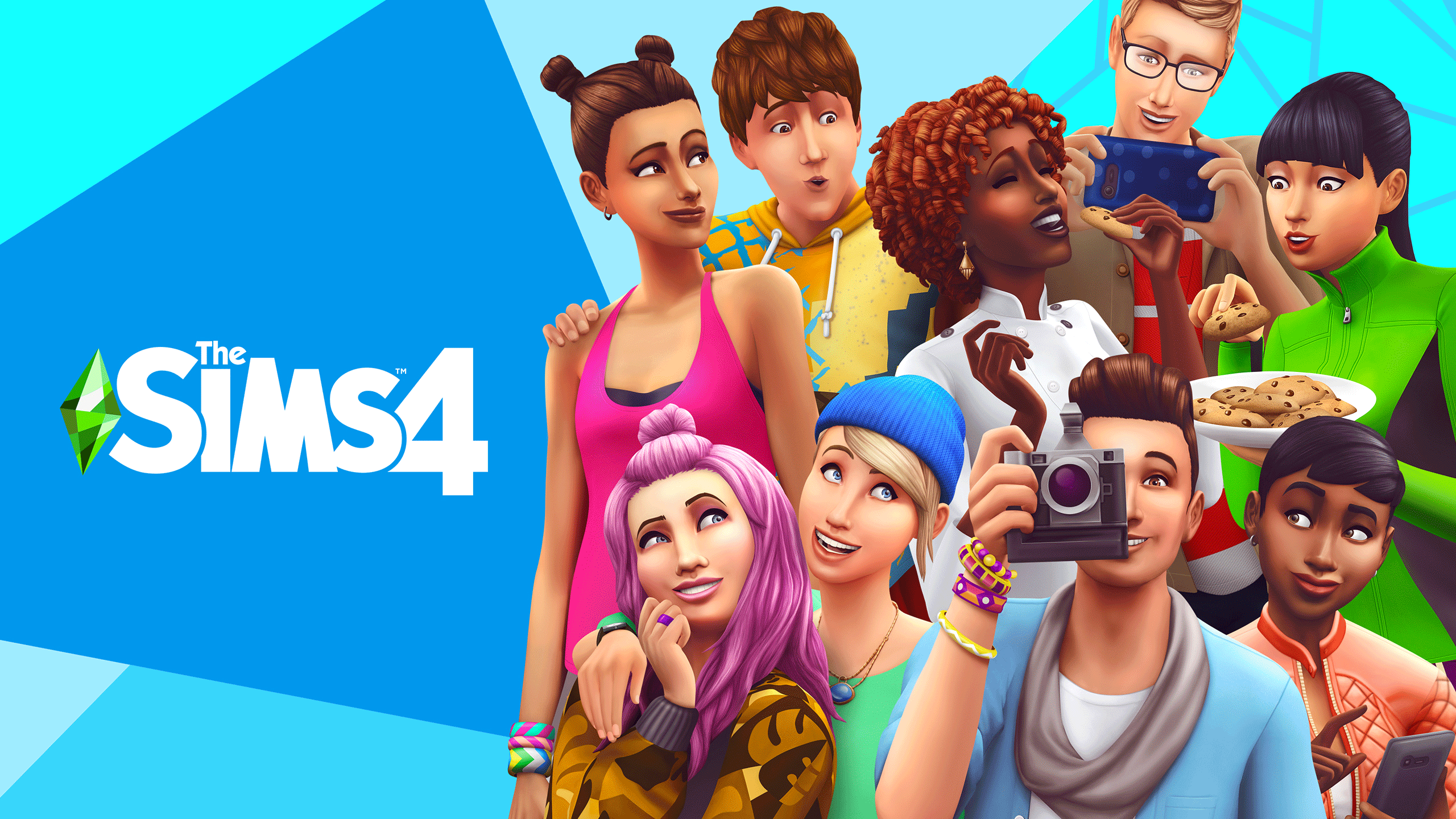 Playing Sims 4